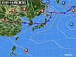 2020年08月07日の実況天気図