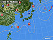 2020年08月23日の実況天気図
