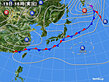 2020年09月19日の実況天気図
