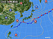 2020年09月24日の実況天気図