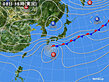 2020年10月08日の実況天気図