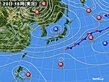 2020年10月20日の実況天気図