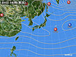 2021年01月04日の実況天気図