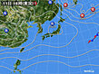 2021年01月11日の実況天気図