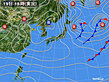 2021年01月19日の実況天気図