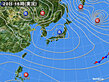 2021年01月20日の実況天気図