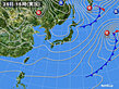 2021年01月25日の実況天気図