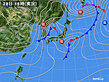 2021年01月28日の実況天気図