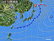 2021年02月02日の実況天気図