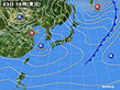 2021年02月03日の実況天気図