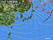 2021年02月09日の実況天気図