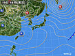 2021年02月19日の実況天気図