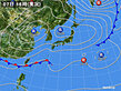 2021年03月07日の実況天気図