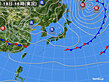 2021年03月18日の実況天気図