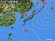 2021年04月04日の実況天気図