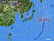 2021年04月26日の実況天気図