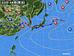 2021年07月03日の実況天気図