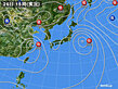 2021年07月26日の実況天気図
