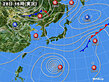 2021年09月28日の実況天気図