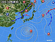 2021年09月29日の実況天気図