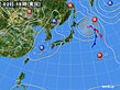 2021年10月02日の実況天気図