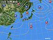 2021年11月02日の実況天気図