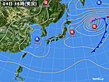 2021年11月04日の実況天気図