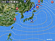 2021年11月29日の実況天気図