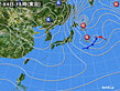 2022年01月04日の実況天気図