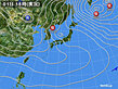 2022年02月01日の実況天気図