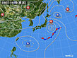 2022年07月08日の実況天気図