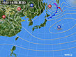2022年11月10日の実況天気図