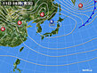 2022年11月11日の実況天気図