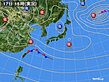 2022年11月17日の実況天気図