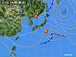 2022年11月21日の実況天気図