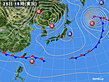 2022年11月25日の実況天気図