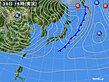 2022年11月30日の実況天気図