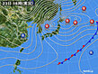 2022年12月23日の実況天気図