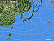 2023年01月01日の実況天気図