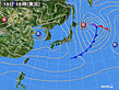 2023年01月10日の実況天気図