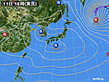 2023年01月11日の実況天気図