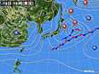 2023年01月16日の実況天気図