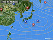 2023年02月17日の実況天気図