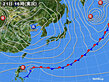 2023年02月21日の実況天気図