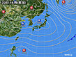 2023年02月22日の実況天気図