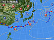 2023年06月14日の実況天気図