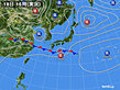 2023年06月18日の実況天気図