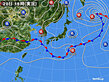 2023年06月20日の実況天気図