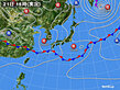 2023年06月21日の実況天気図