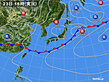 2023年06月23日の実況天気図